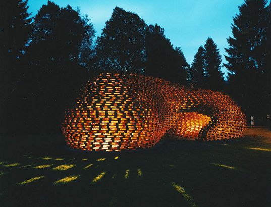 Arquitectura con Palets - Paletten Pavilion