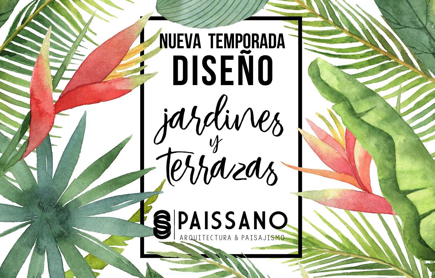 Temporada de Diseño de Jardines en Almería 2018